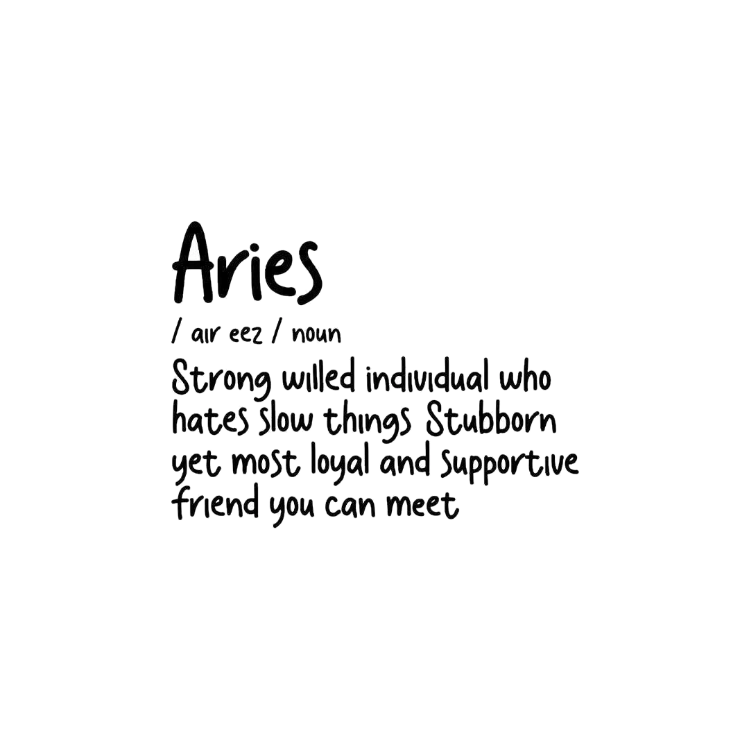 Aries Sticker